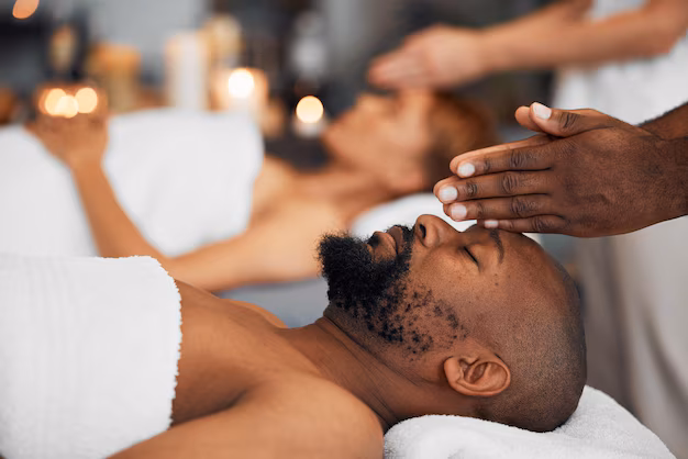 Massage du cuir chevelu